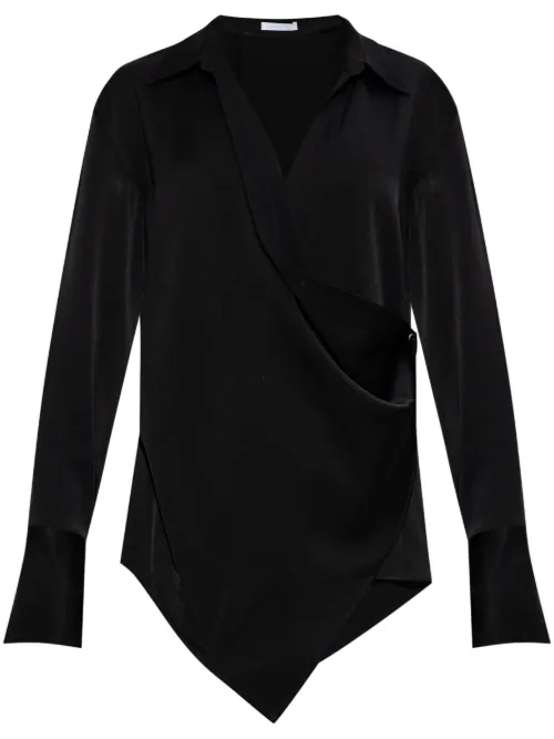 Helmut Lang chemise Wrap - Noir - Helmut Lang - Modalova