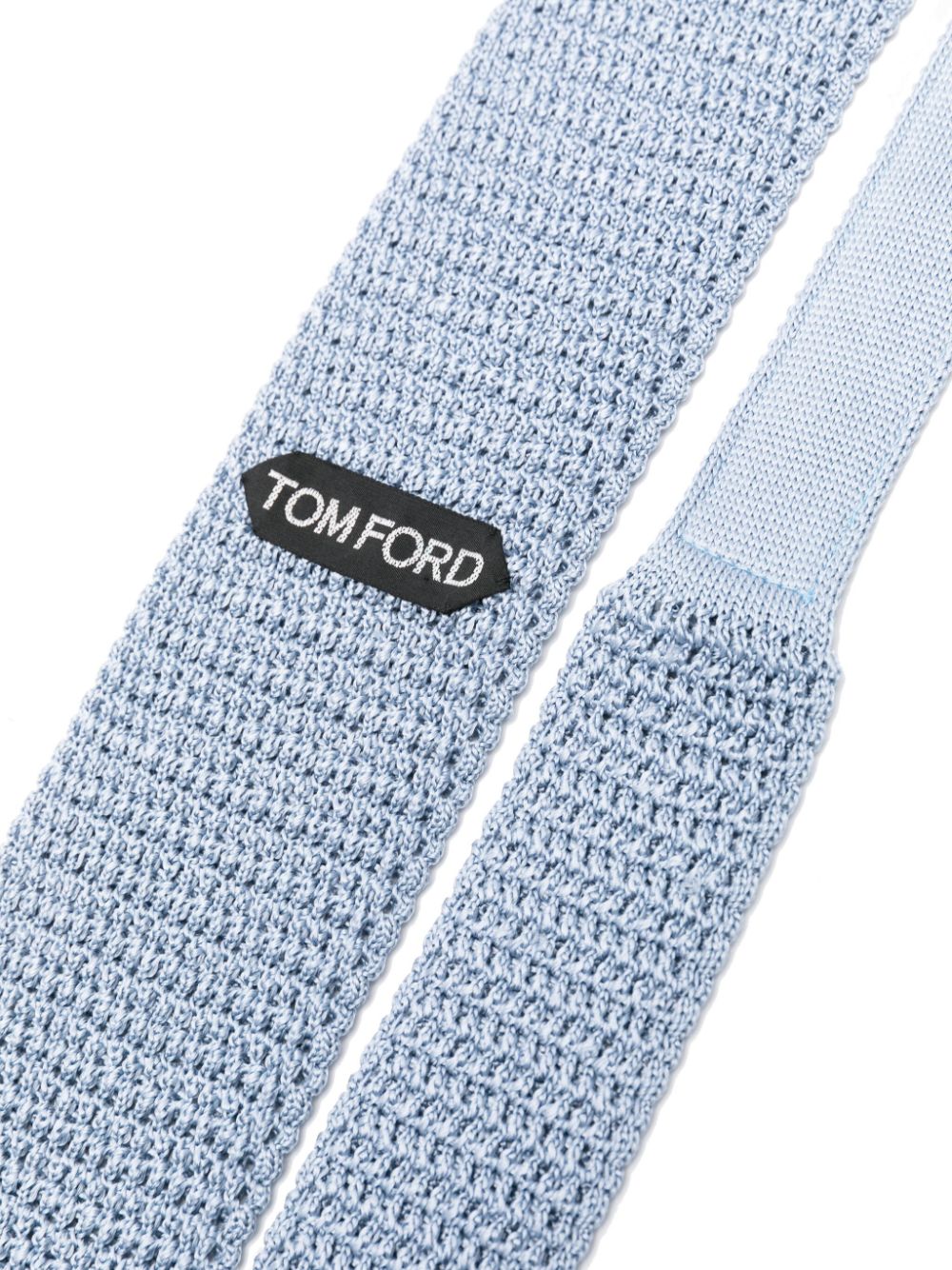 TOM FORD silk tie - Blauw