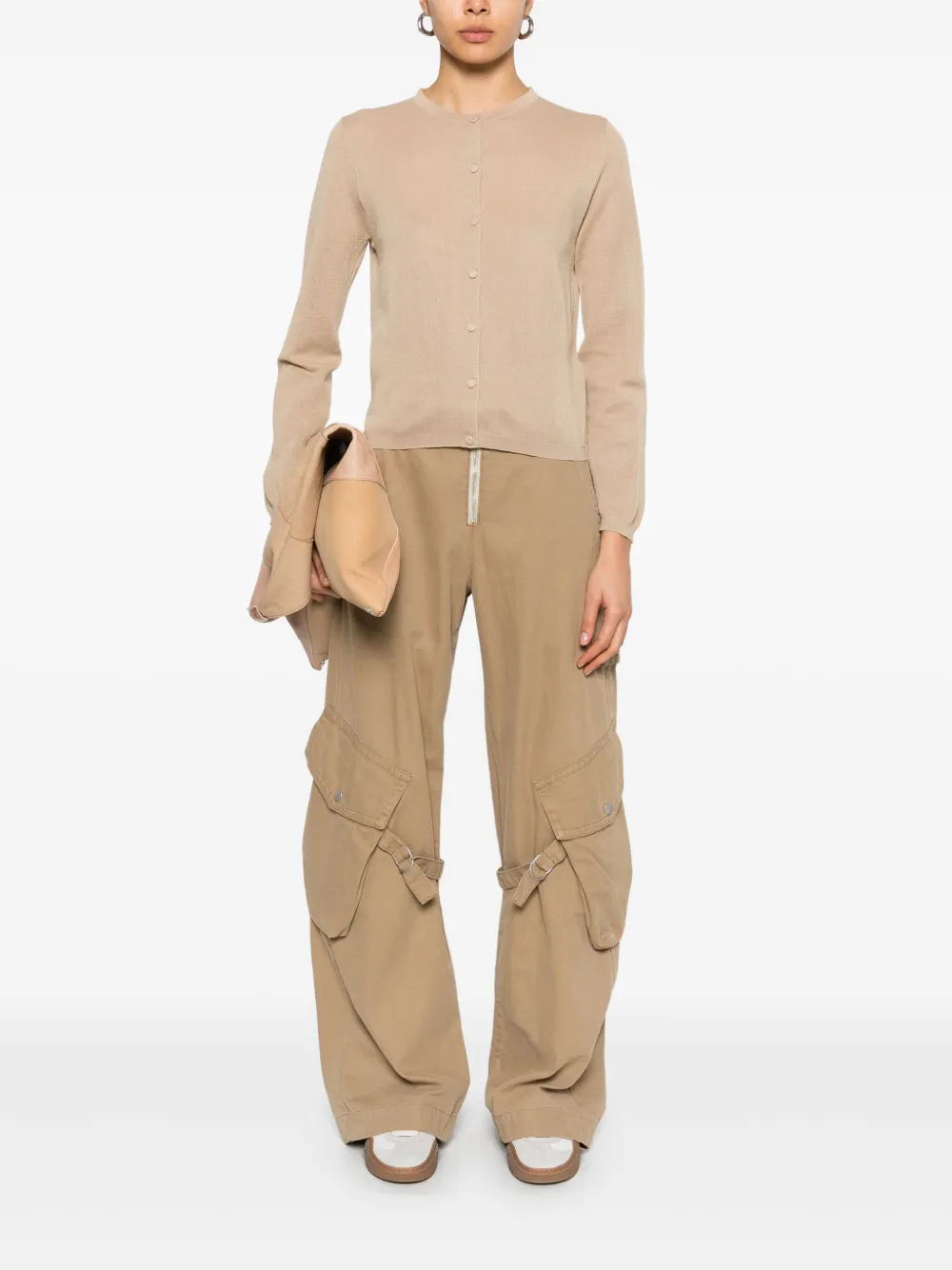 Moncler logo-embroidered cardigan | Cardigans | Image 2