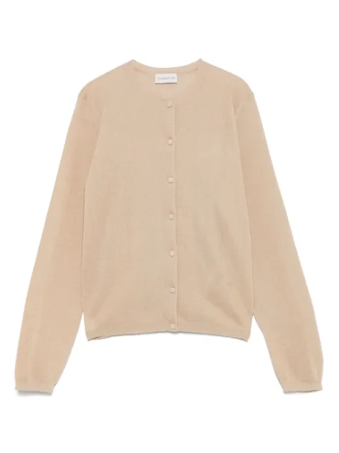 Moncler logo-embroidered cardigan