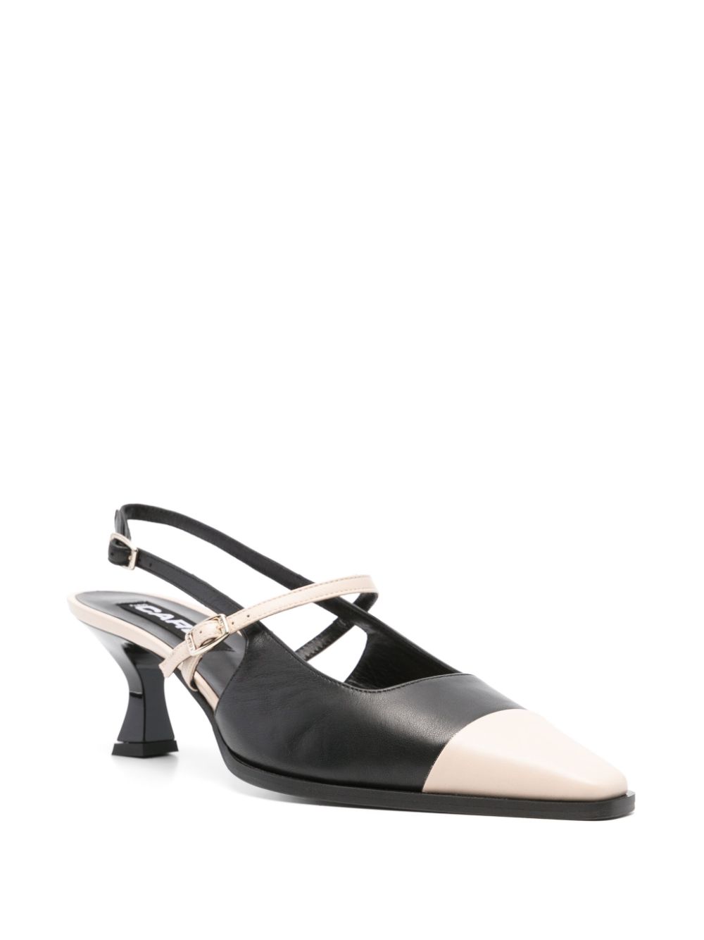 Carel Paris 55mm Cecile slingback pumps - Zwart