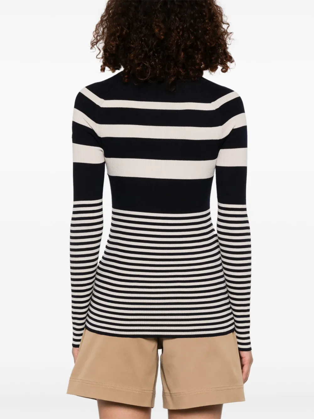 Moncler Gestreepte trui Beige