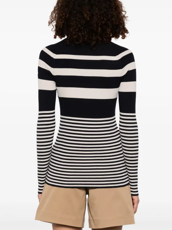 Moncler ストライプ セーター | ニュートラル | FARFETCH JP