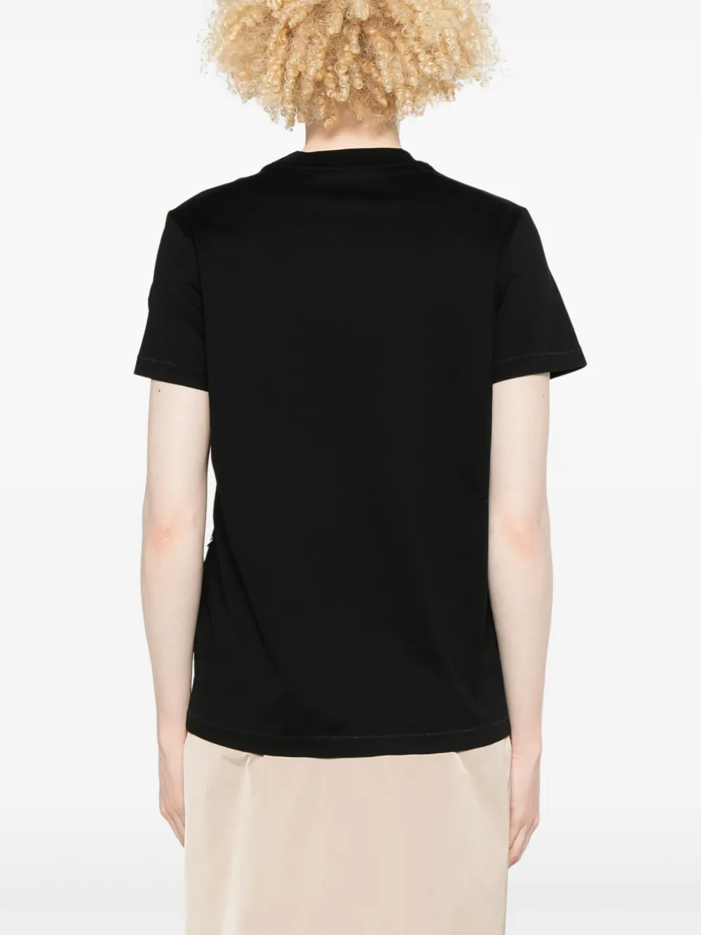 Moncler T-shirt met kralen Zwart