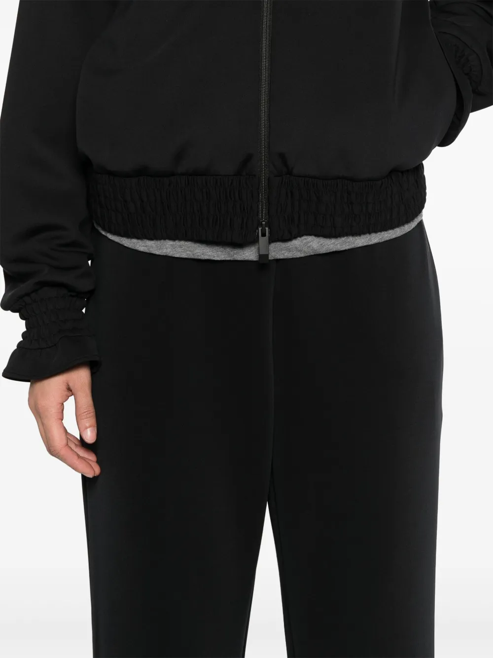 Moncler Scuba jersey trainingsbroek Zwart