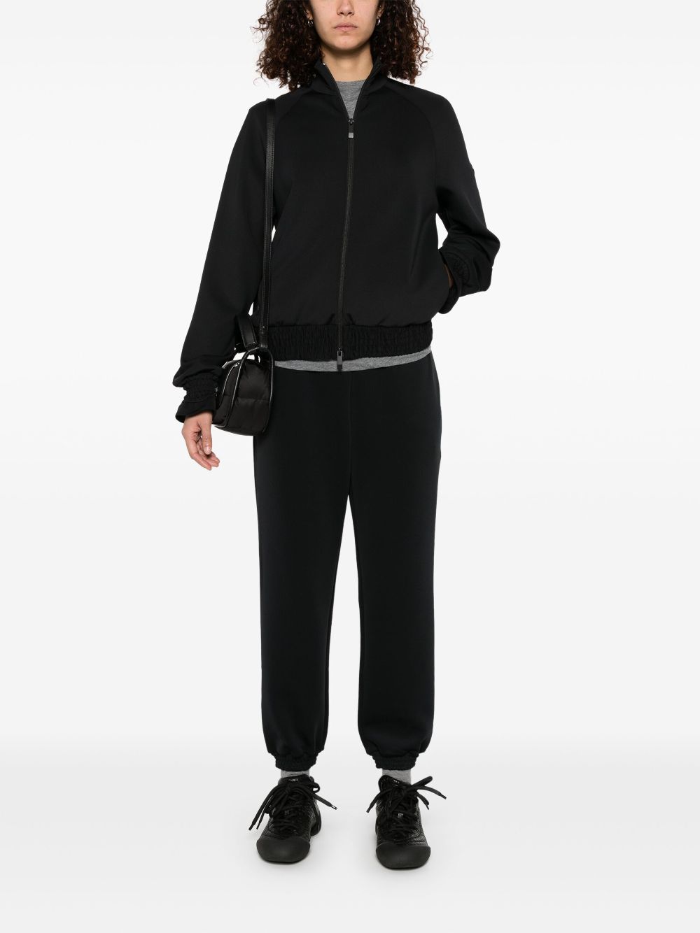 Moncler Scuba jersey trainingsbroek - Zwart