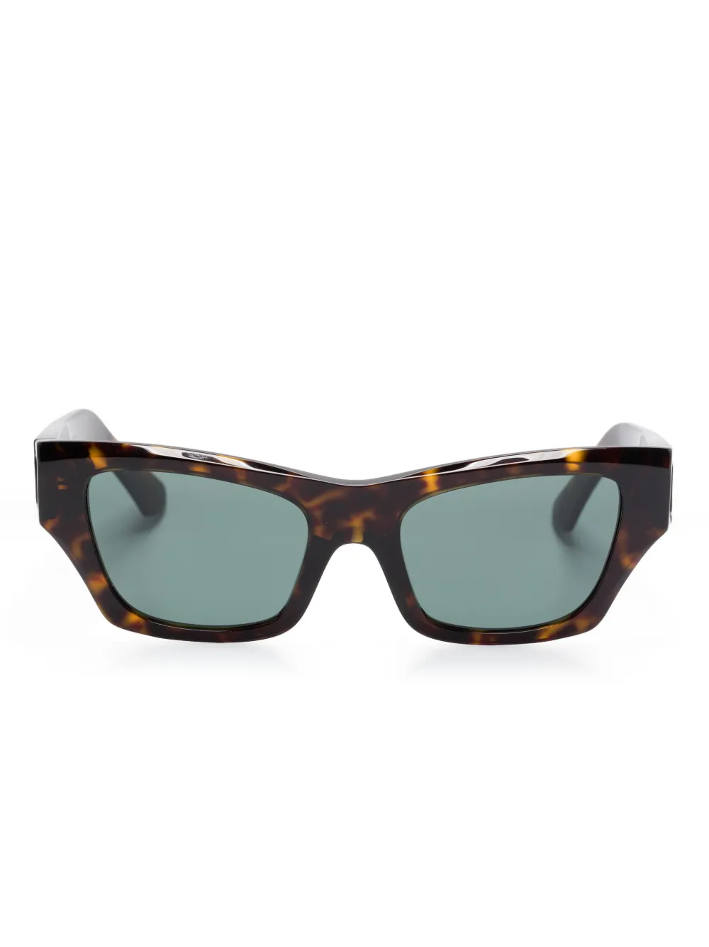 Burberry Eyewear Zonnebril met schildpadschild-design Bruin