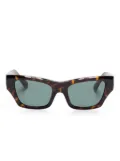 Burberry Eyewear tortoiseshell-effect sunglasses - Brown