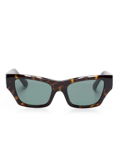 Burberry Eyewear lentes de sol con armazón estilo carey