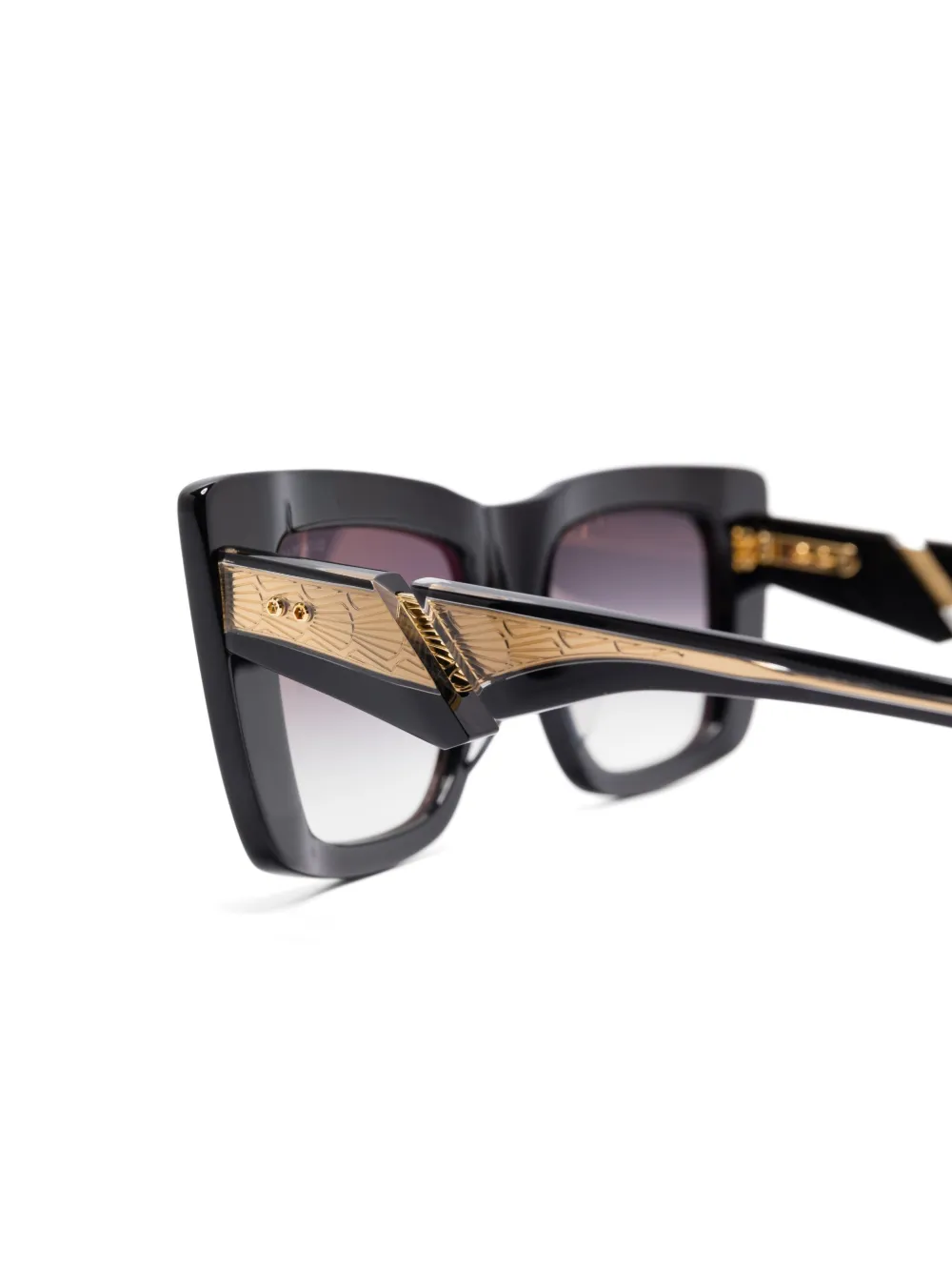 Dita Eyewear Mahine zonnebril Zwart