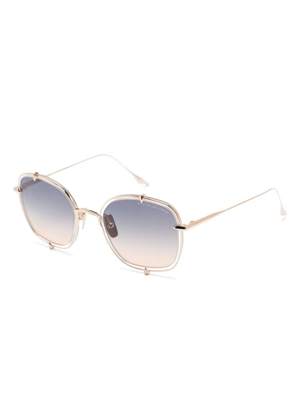 Dita Eyewear square-frame sunglasses - Goud