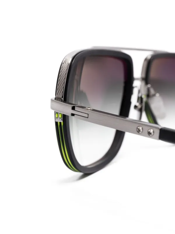 Dita Eyewear Mach-One Titanium Sunglasses | Silver | FARFETCH