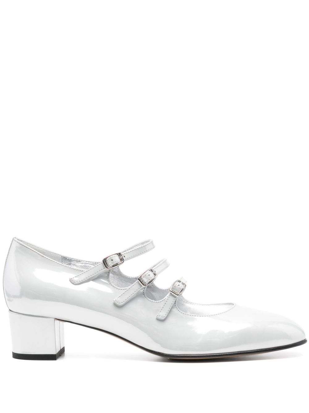 Carel Paris 40 mm Kina pumps Zilver