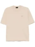 Moncler logo patch T-shirt - Neutrals