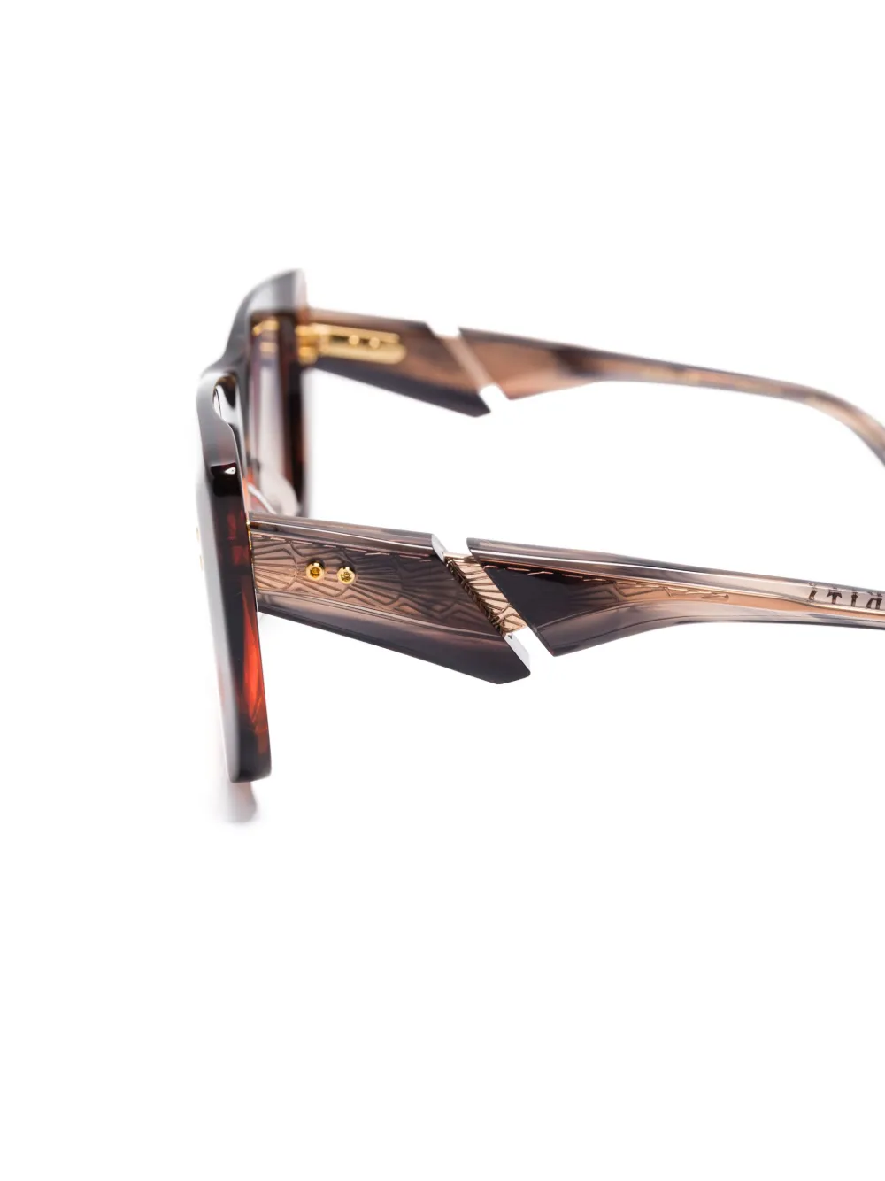Dita Eyewear Mahine zonnebril Bruin