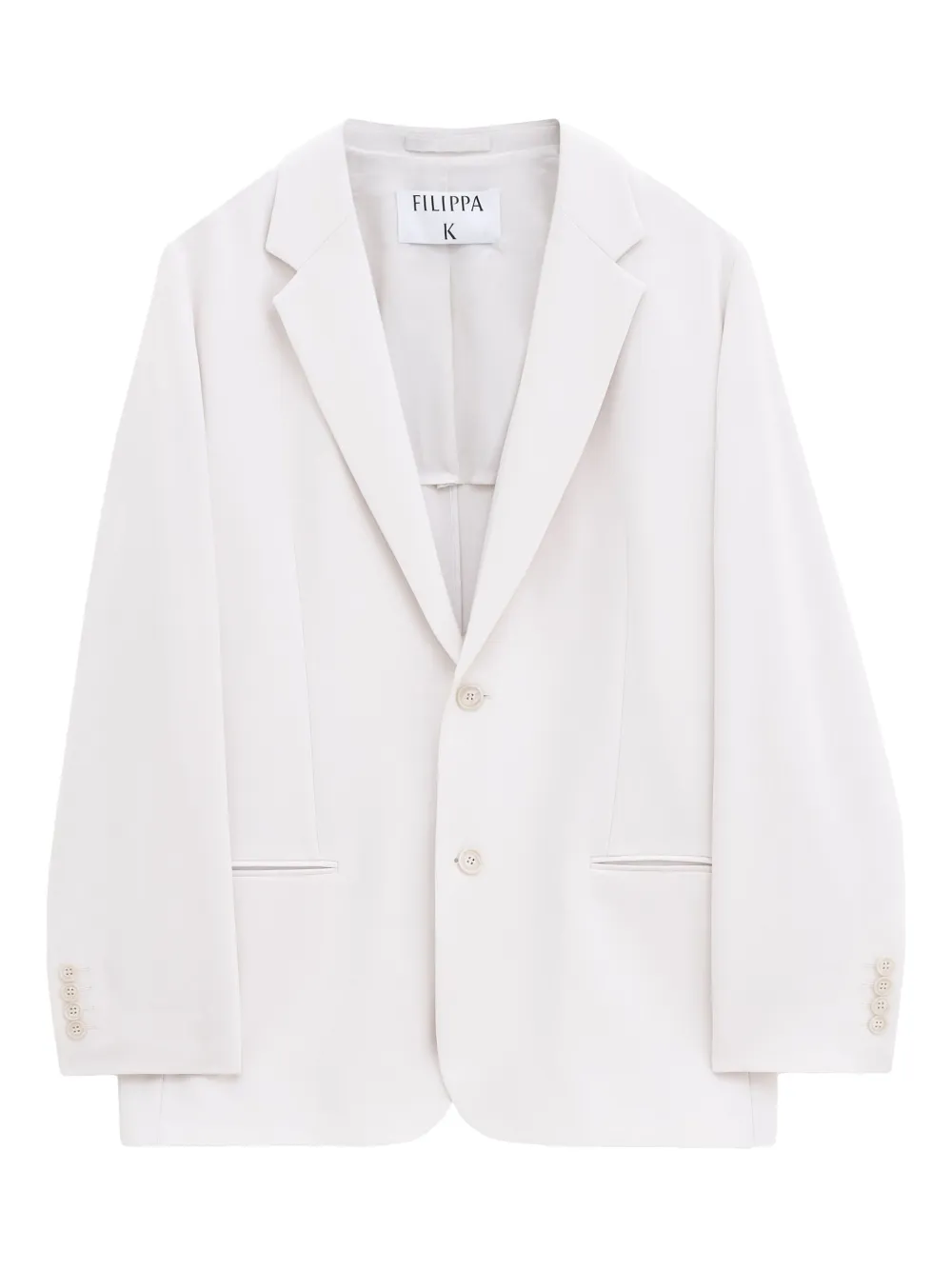 Filippa K Single-breasted Blazer In Weiss