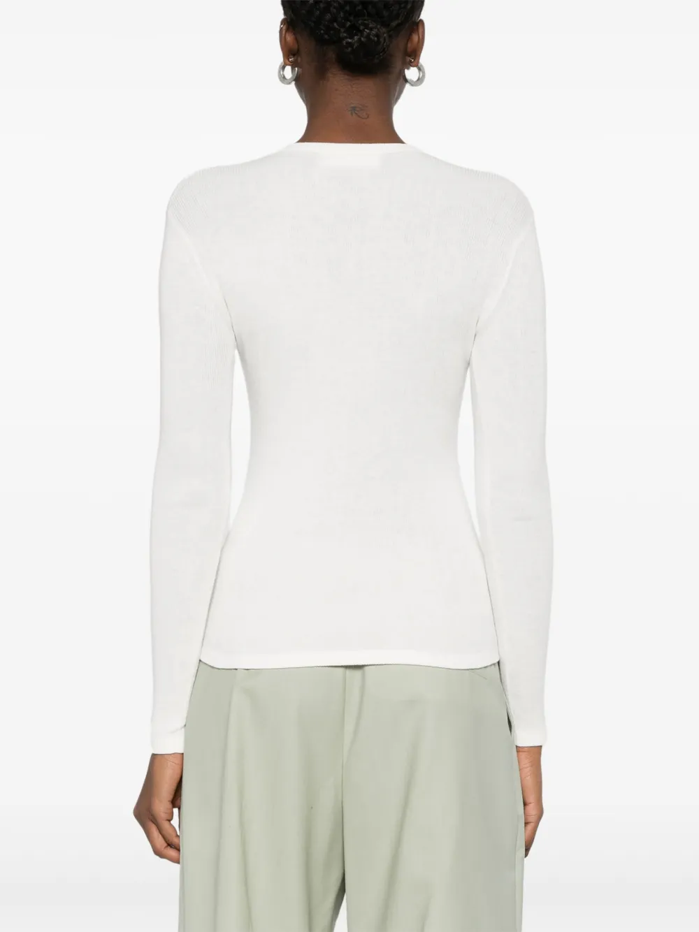 Lisa Yang Vivian trui Beige