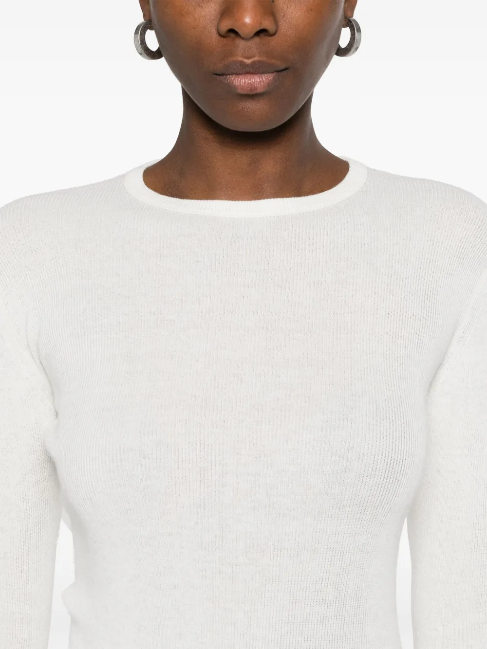 Lisa Yang Vivian trui Beige