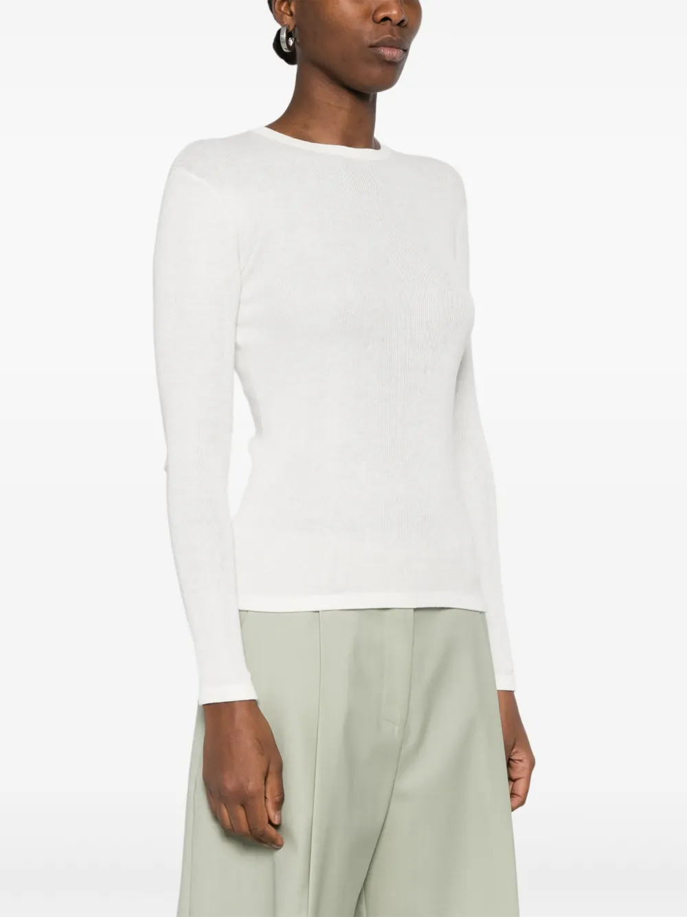 Lisa Yang Vivian trui Beige