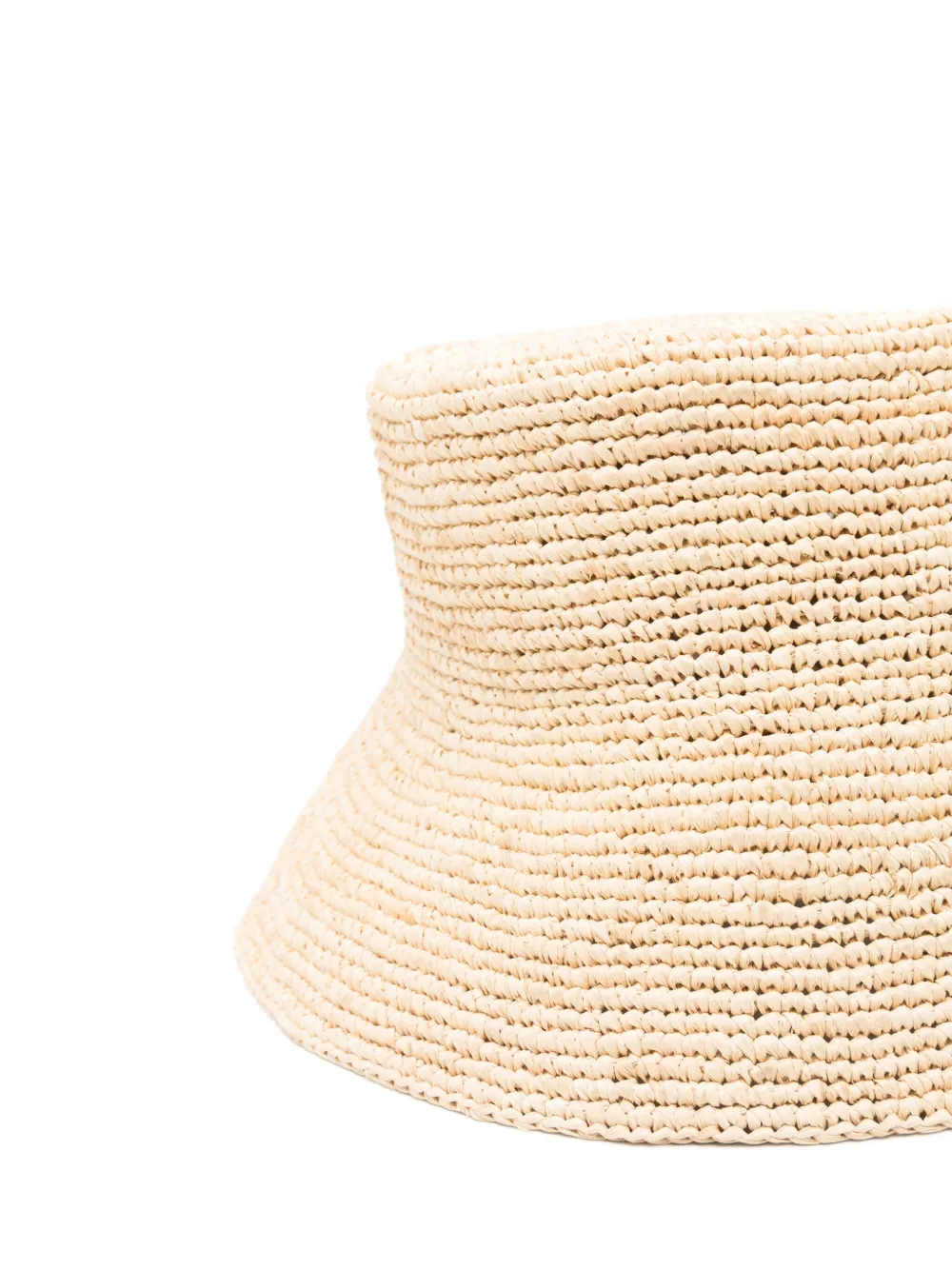 SANDRO Raffia vissershoed - Beige