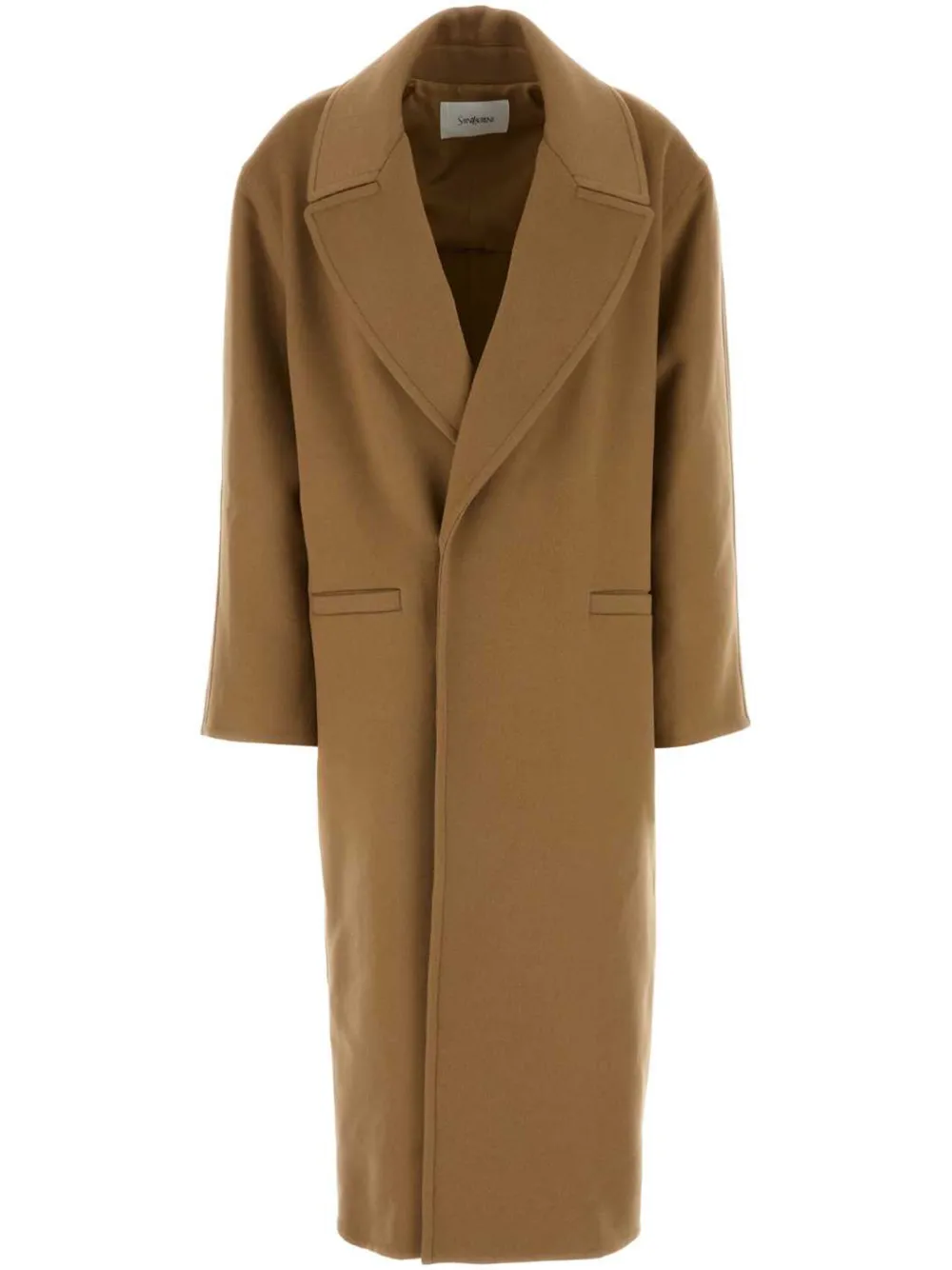 Saint Laurent Jas met dubbele rij knopen Bruin