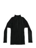 Pleats Please Issey Miyake pleated top - Black