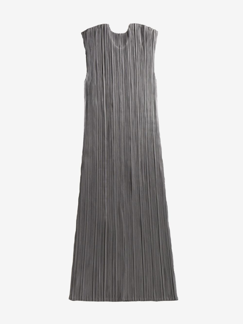 Pleats Please Issey Miyake pleated midi dress - Zilver