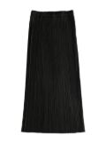 Pleats Please Issey Miyake pleated midi skirt - Black