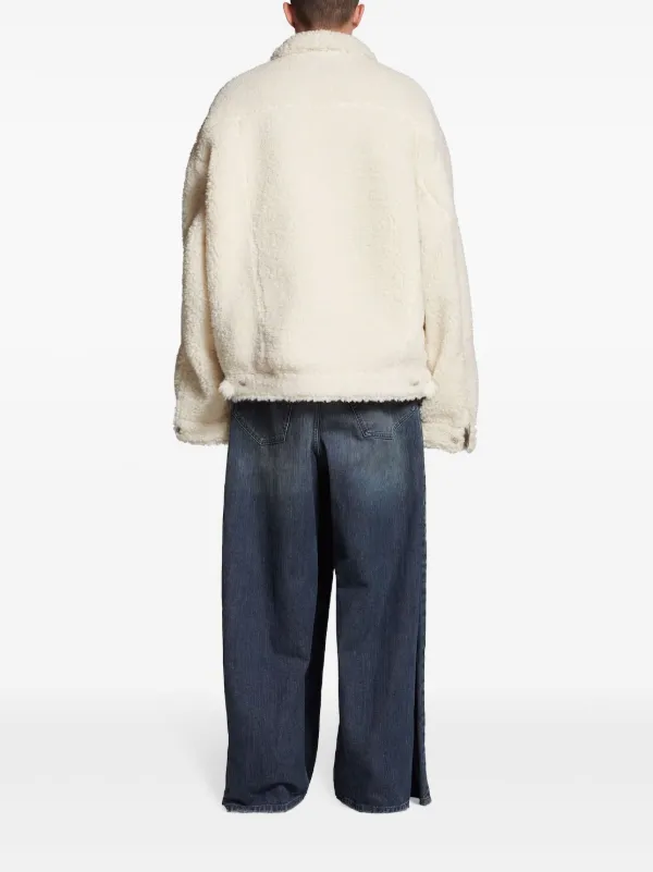Balenciaga フリース ジャケット | ニュートラル | FARFETCH JP