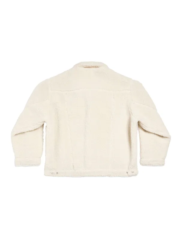 【関税＆送料込み】Balenciaga Polyamide And Fleece Alaska S Balenciaga フリース ジャケット | ニュートラル | FARFETCH JP