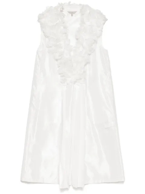 SHIATZY CHEN embroidered tulle coat