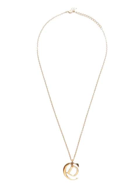 Christian Dior Pre-Owned Collana con pendente CC anni '2000