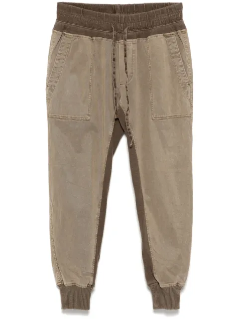 James Perse mixed media trousers