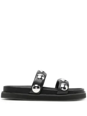 Philipp Plein スタッズ レザーサンダル 通販 - FARFETCH