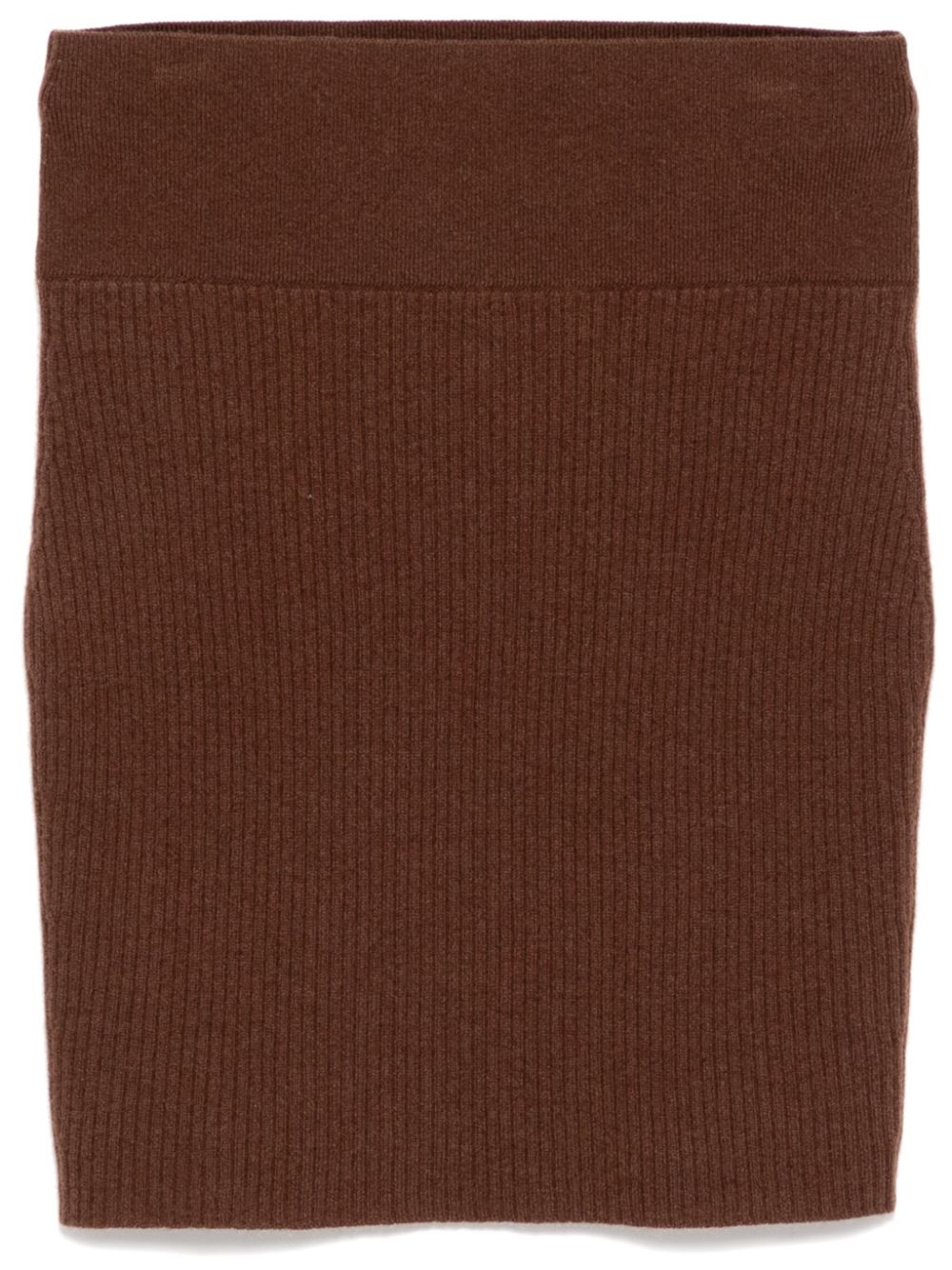 James Perse ribbed skirt - Brown