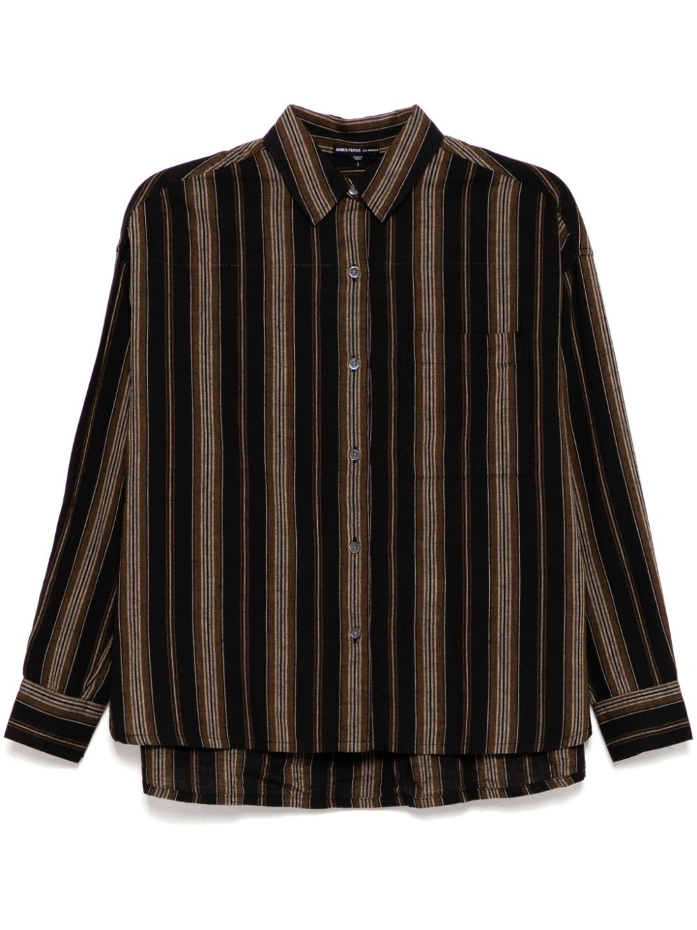 James Perse striped shirt - Black