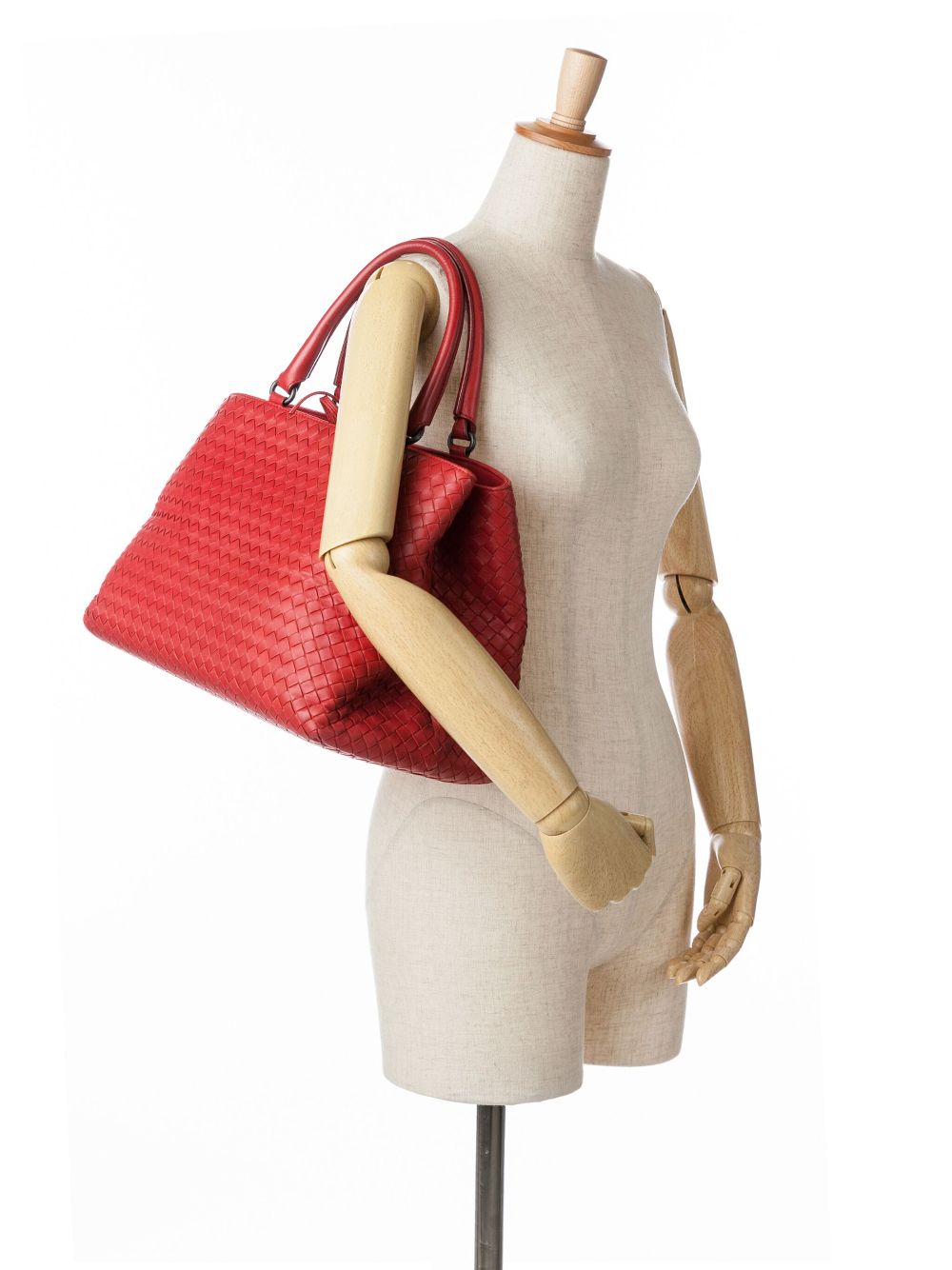 Bottega Veneta Pre-Owned 2012-2023 Intrecciato Milano tote bag - Rood