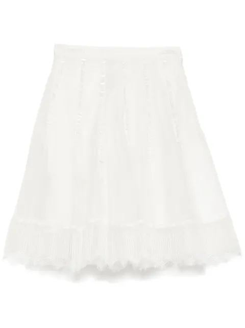 SHIATZY CHEN lace mesh skirt