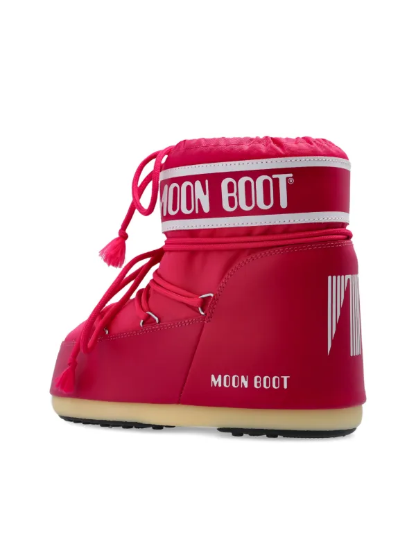 Moon Boot Icon Low Boots | Pink | FARFETCH