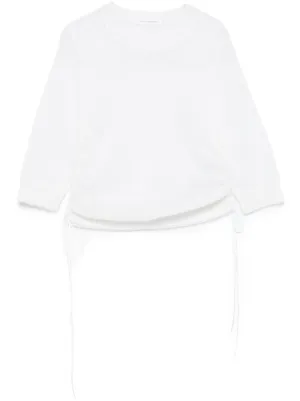Cecilie Bahnsen パフスリーブ トップ | ホワイト | FARFETCH JP