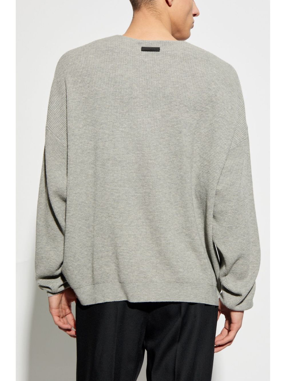 FEAR OF GOD ESSENTIALS waffle-knit sweater Men