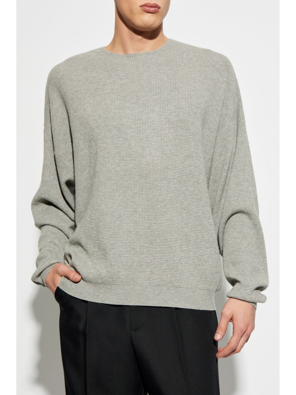 FEAR OF GOD ESSENTIALS waffle-knit sweater Men