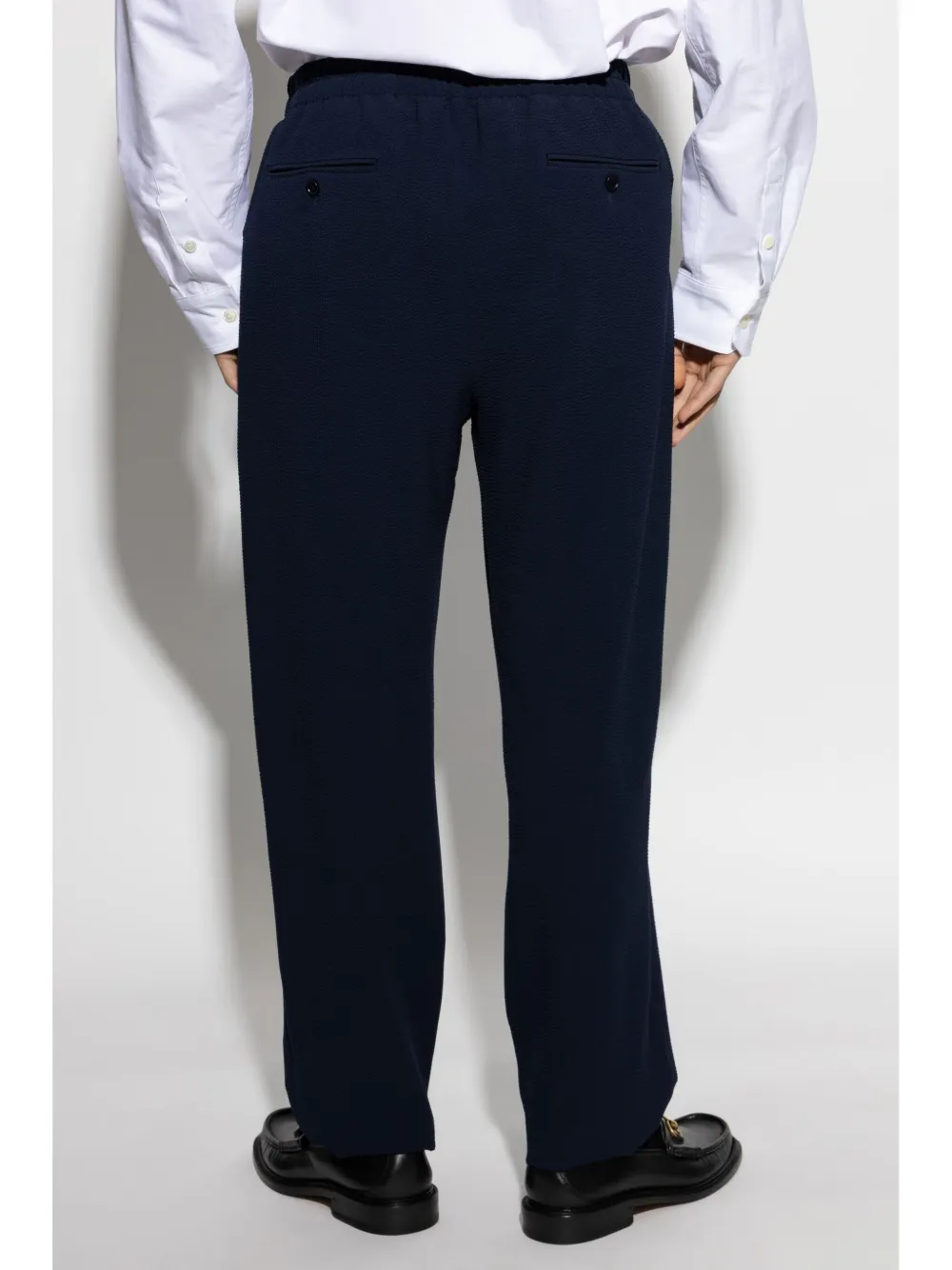 Giorgio Armani Plooibroek Blauw