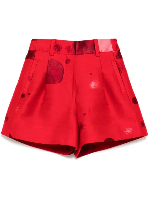 SHIATZY CHEN shorts en jacquard