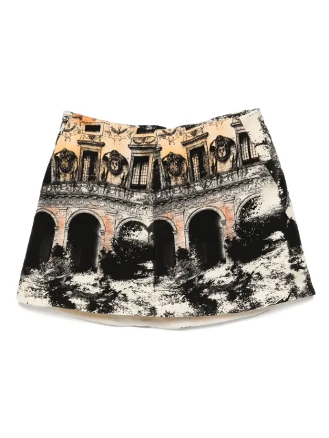 Isabel Sanchis landscape print skirts