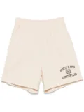 Sporty & Rich Varsity Crest track shorts - Neutrals