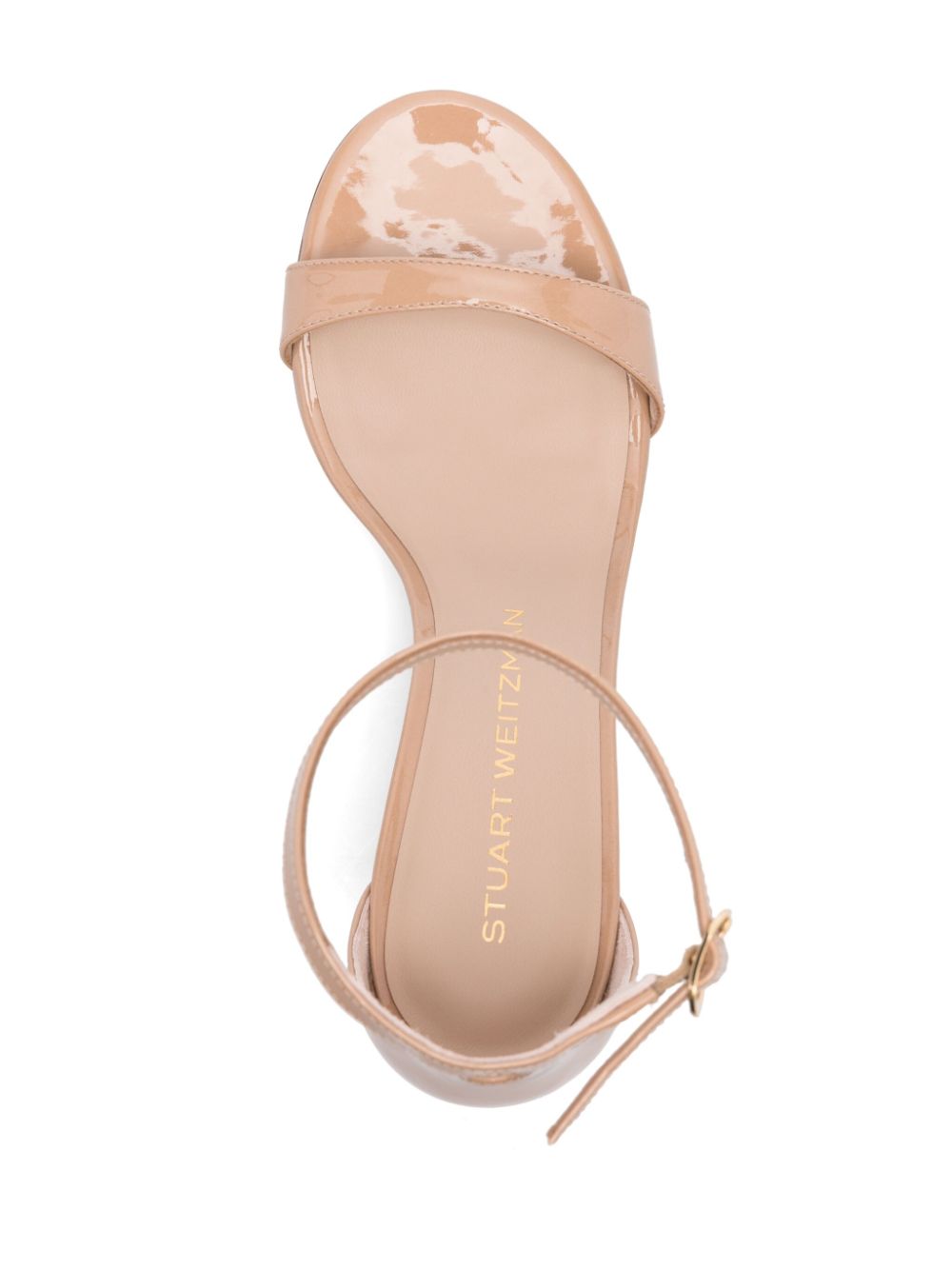 Stuart Weitzman 75mm Nudist sandals Neutrals