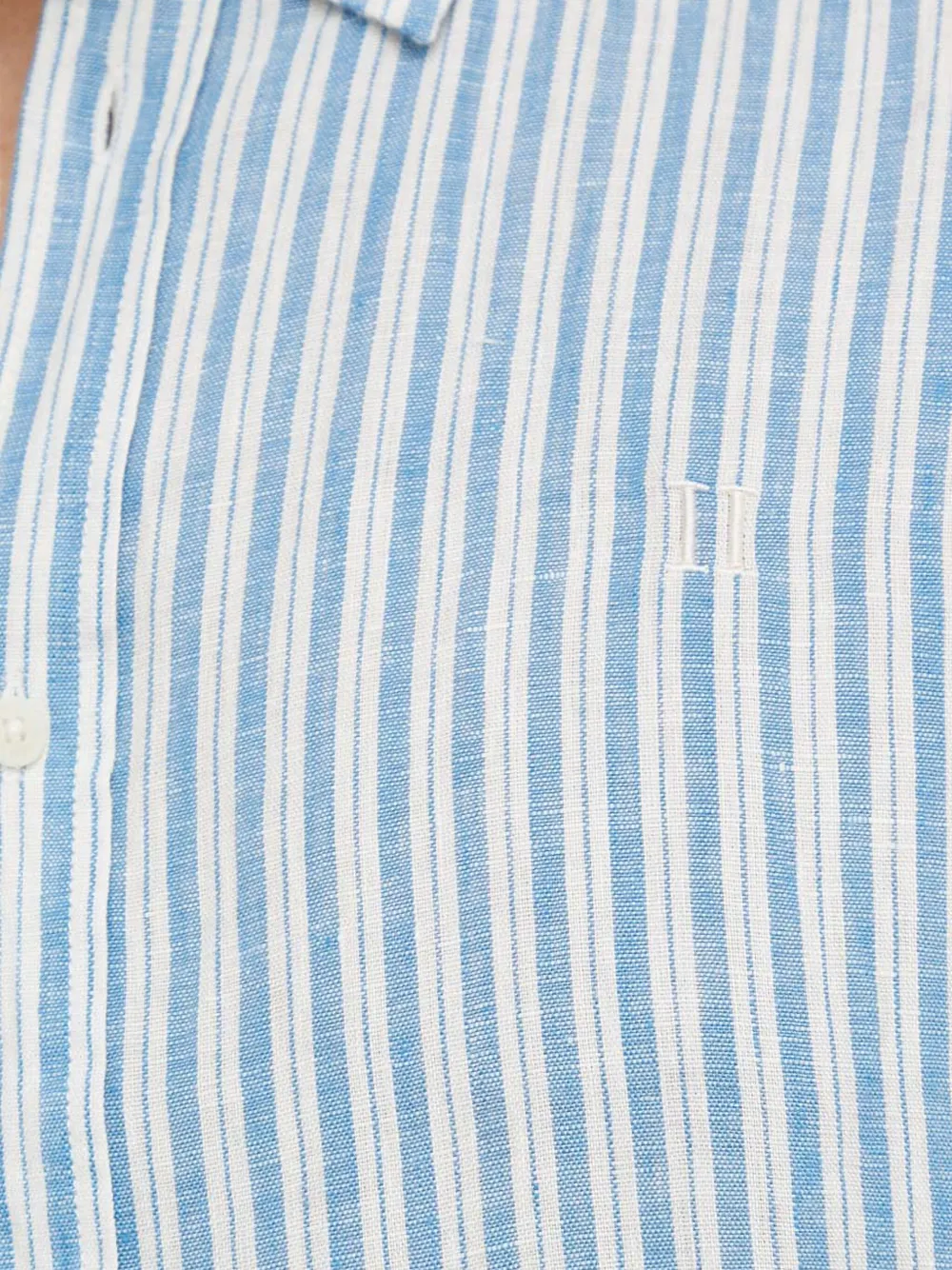 Les Deux Gestreept overhemd Blauw