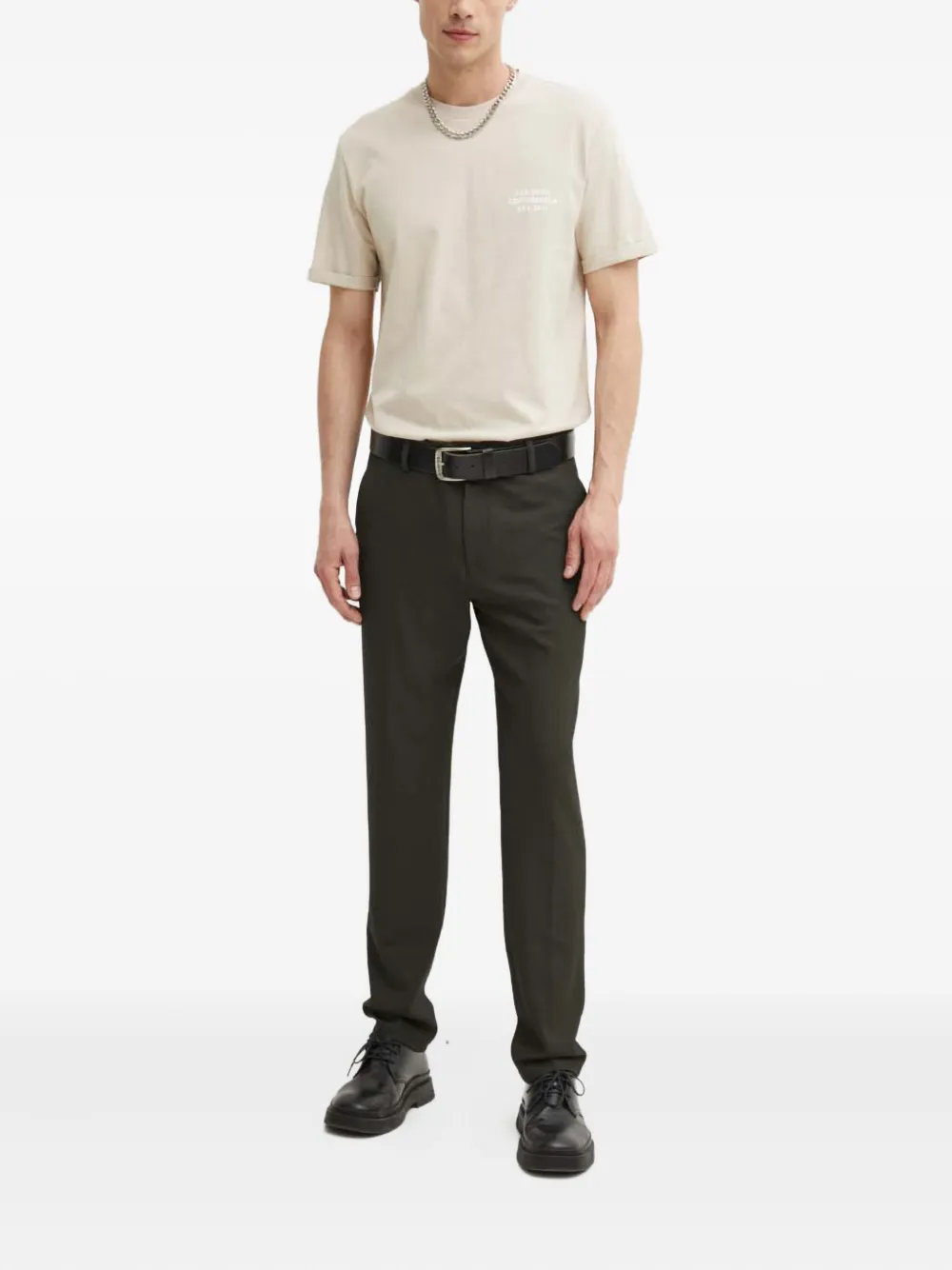 Les Deux button trousers - Groen