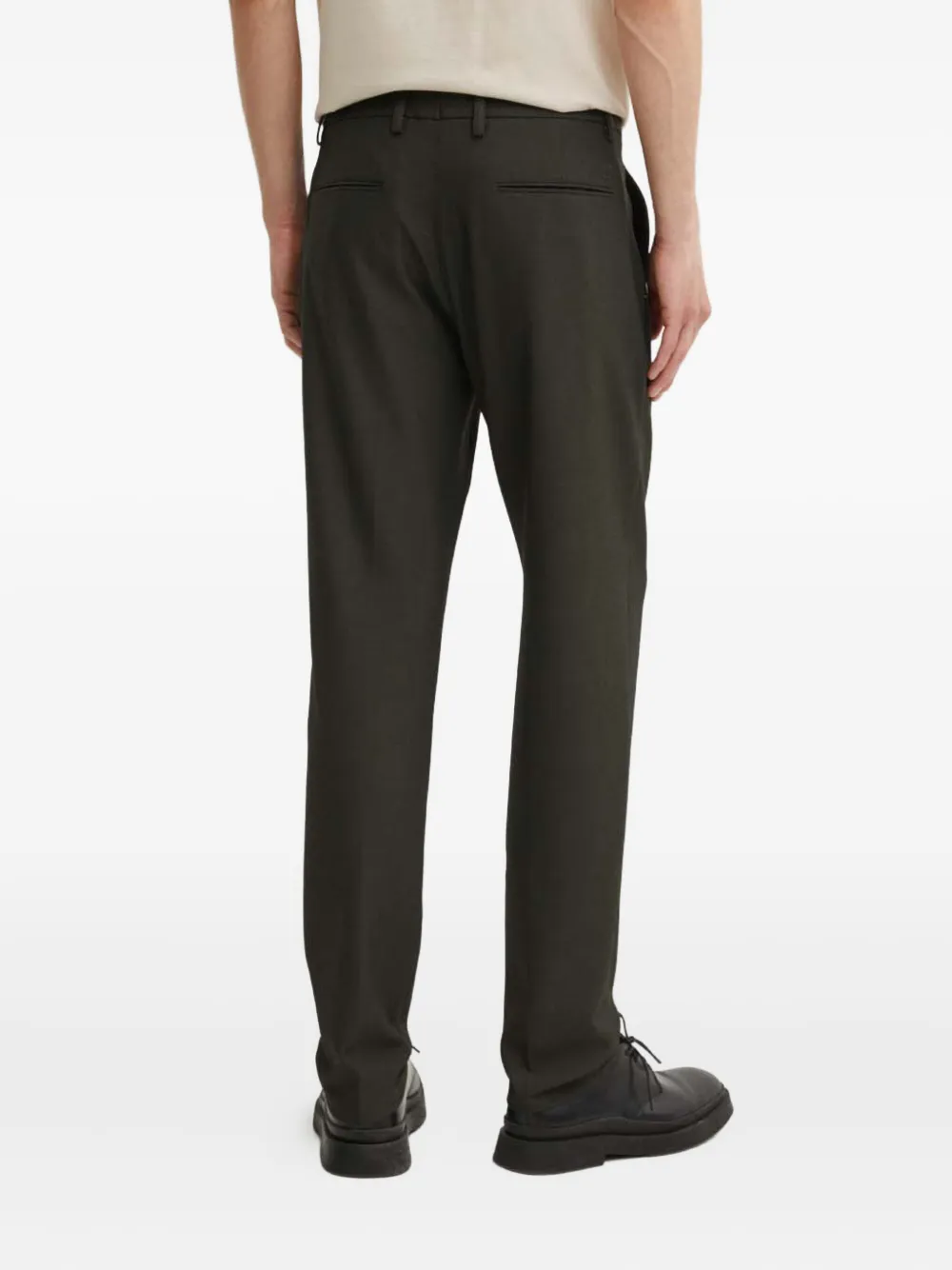 Les Deux Broek met knopen Groen